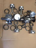 Chevy 454 Rotating Assembly Heat Treated Steel 4" Strock 2Pc Crank Probe Pistons APR Connecting Rods Bolts
